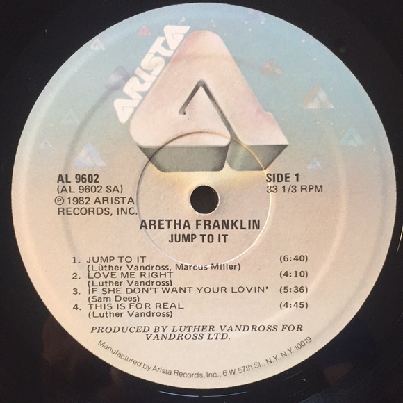 Aretha Franklin - “Jump To It” Vinyl LP - Picture 4 of 5